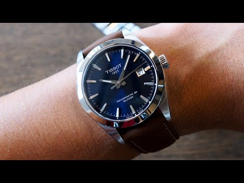 Tissot Gentleman - Leather Brown Watch Strap