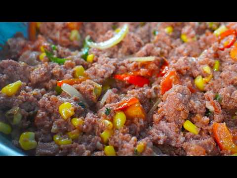 Jamaican Corned Beef Recipe | Quick & Easy Bully Beef Dish!