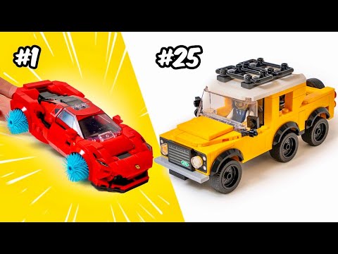 IMPOSSIBLE LEGO Car Ideas That Blow Your Mind...