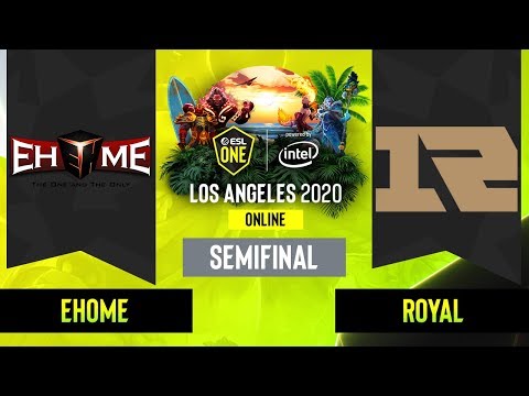 Dota2 -  EHOME vs. Royal Never Give Up - Game 2 - CN Semifinal  - ESL One Los Angeles