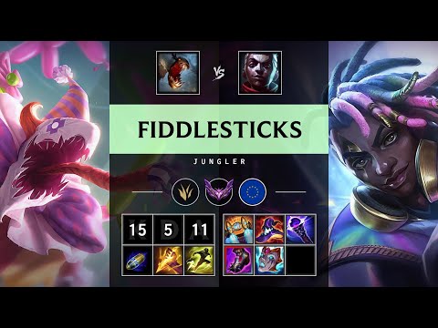 Fiddlesticks Jungle vs Ekko - EUW Master Patch 25.20