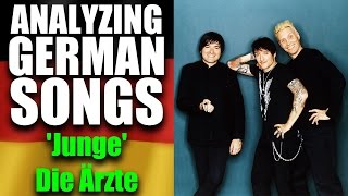 DIE ÄRZTE - JUNGE 🔥 English translation &amp; lyrics explained!
