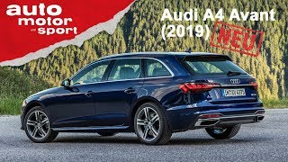 Audi A4 und S4 Avant (2019): Was kann die Neuauflage? - Fahrbericht/Review | auto motor &amp; sport