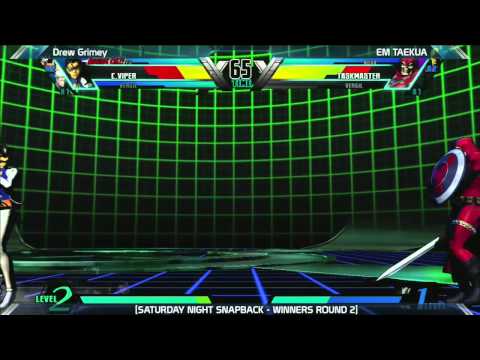 UMVC3: Drew Grimey vs EM TAEKUA - Saturday Night Snapback 6.2