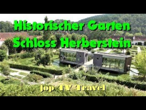Spaziergang durch den historischen Garten des Schloss Herberstein in der Steiermark jop TV Travel