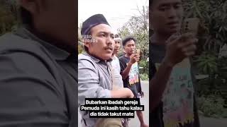 Download lagu Disrupting a church service, this young man says he is not afraid to die mp3