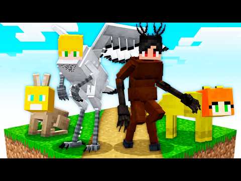 Ficamos PRESOS em 1 Bloco de 99 NOITES na Floresta com Meus Amigos!