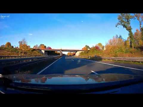 Autobahn Driving A39  in Germany -  From Dreieck BS Südwest to Dreieck Salzgitter