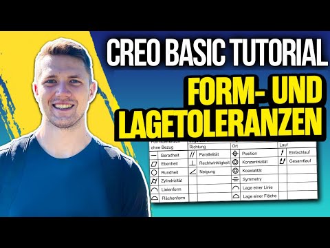 Creo Basic Tutorial - Form- und Lagetoleranzen
