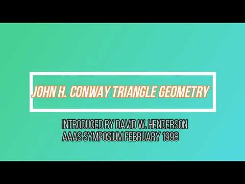 Triangle Geometry by John Horton Conway
