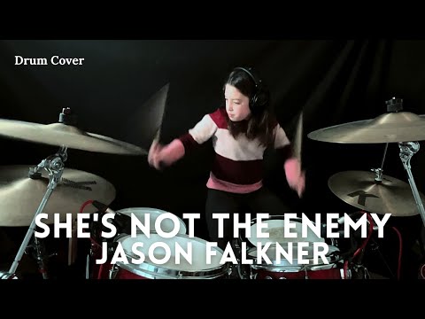 Jason Falkner - She's Not The Enemy - Drum Cover by Sasha (10 years old)