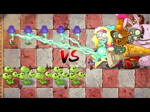 PvZ 2 - Random Plant Teams Vs Random 4 Zombie Vase Breaker - P06 - What team is strongest?
