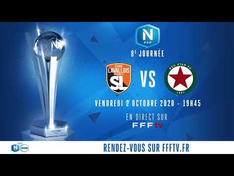 J8 : Stade Lavallois - Red Star en direct sur FFFtv (2 oct., 19h45) I National FFF 2020-2021