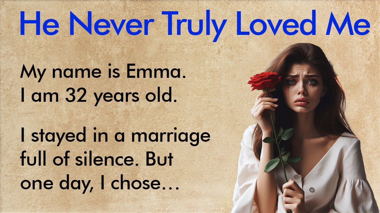 He Pretended to Love Me ✅ Emotional English Story for Beginners (A1–A2 Level) ✅