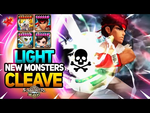 WTF LIGHT CLEAVE TEAM - Summoners War