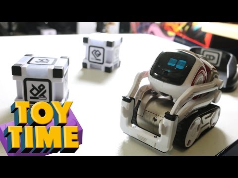 Toy Time Plays With Cozmo, The Little Robot With A Big Brain