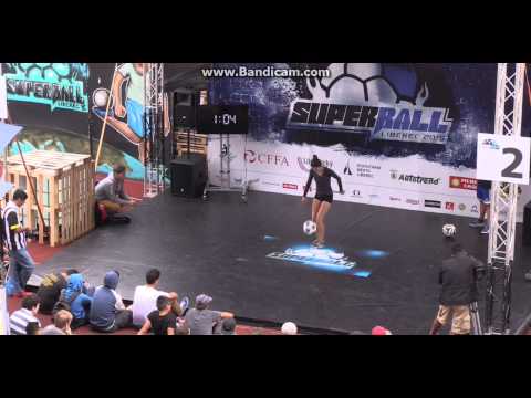 SuperBall 2015 Female battles - Lucia vs Paloma