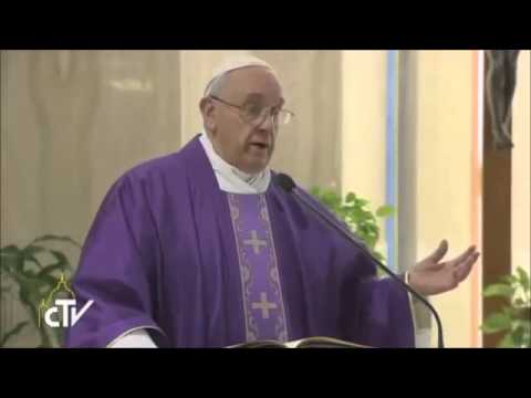 HOMILIA DO PAPA FRANCISCO - 31/03/2014 - Dublado pela Pascom Lapa