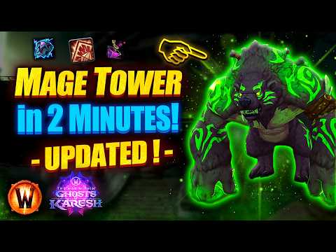 So EASY! Guardian Druid [Mage Tower] GUIDE for Dummies! WoW Midnight [Talents]