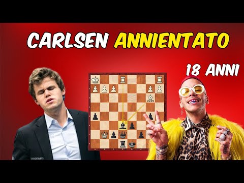 Carlsen Destroyed by 18-Year-Old Boy