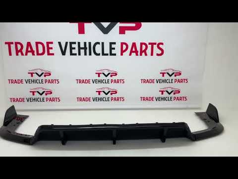 Fits BMW X5 G05 2019- Rear Bumper Diffuser Spoiler Gloss Black video