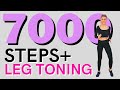 🔥7000 STEPS🔥Fast Walking for Weight Loss🔥LEG TONING Exercises🔥STEPS WORKOUT🔥Fat Burning Walk🔥