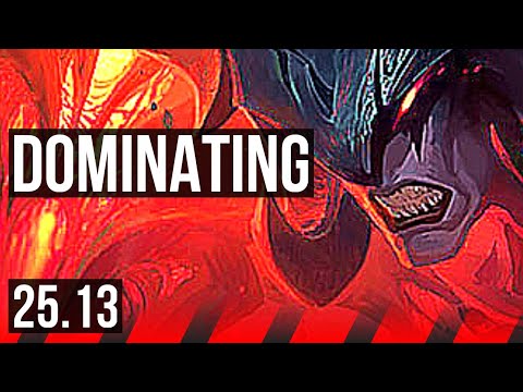 AATROX vs NOCTURNE (TOP) | 6/1/1, Dominating | KR Master | 25.13