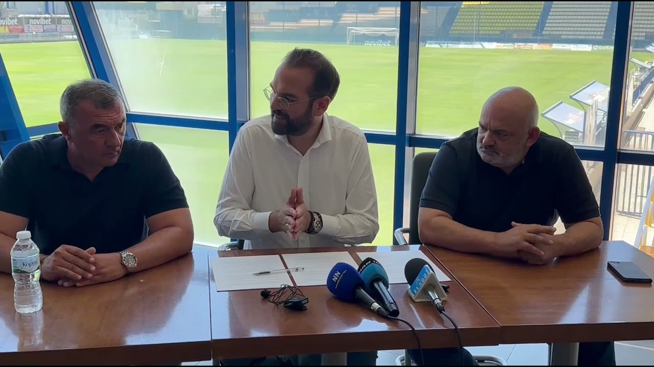 ΝΕΚΤΑΡΙΟΣ ΦΑΡΜΑΚΗΣ Ι ΥΠΟΓΡΑΦΗ ΣΥΜΠΛΗΡΩΜΑΤΙΚΗΣ ΠΡΟΓΡΑΜΜΑΤΙΚΗΣ ΣΥΜΒΑΣΗΣ ΓΙΑ ΤΟ ΓΗΠΕΔΟ ΤΟΥ ΠΑΝΑΙΤΩΛΙΚΟΥ