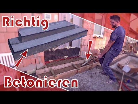 Correct concreting │ Instructions │ Mixing concrete │ Forming stairs │ Platform