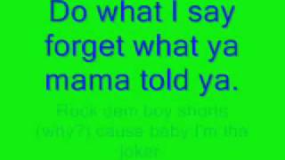 Tha Joker (Ft. Soulja boy) - Boy Shorts Music w/ Lyrics