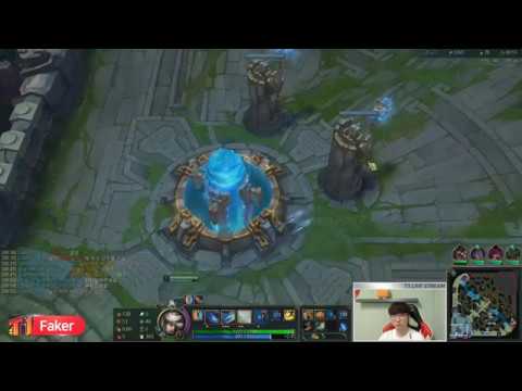 SKT T1 FAKER CAMILLE VS CORKI MID - RANKED KR