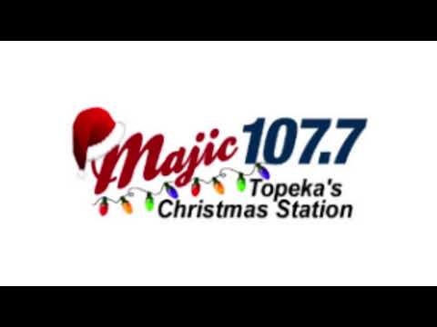KMAJ-FM Carbondale, KS "Majic 107.7" Legal ID (12/12/22)(Christmas)