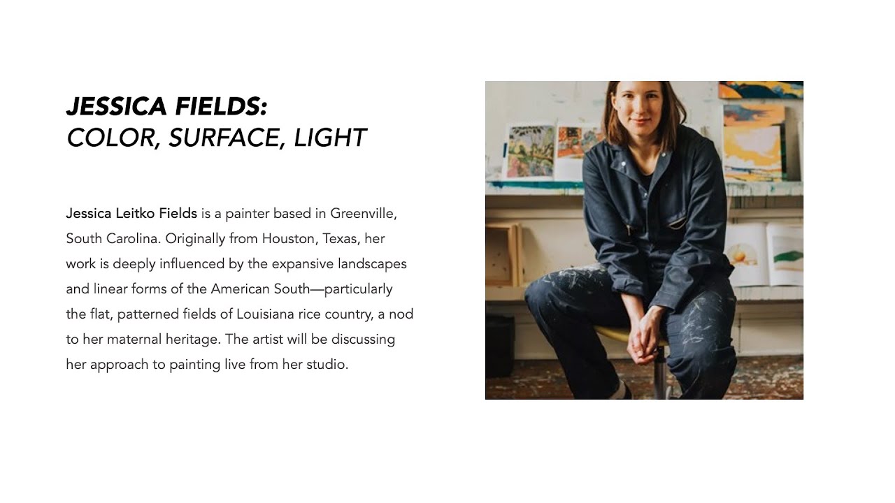 Jessica Fields: On Abstract Landscape Painting