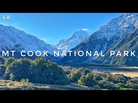 Discover MT Cook Village | New Zealand Walking Tour 4K | Aoraki/Mount Cook National Park Winter 2025