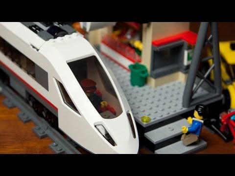 Vidéo LEGO City 60051 : Le train de passagers à grande vitesse