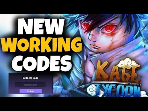 🔥 UPDATED KAGE TYCOON CODES CODES🔥REDEEM NOW BEFORE THEY EXPIRE 🔥 ROBLOX FEBRUARY 2026 CODES 🔥