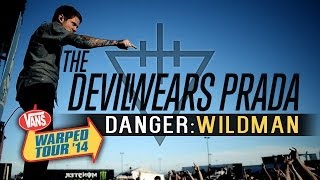 The Devil Wears Prada - Intro &amp; &quot;Danger: Wildman&quot; LIVE! Vans Warped Tour 2014 (Sacramento, CA)