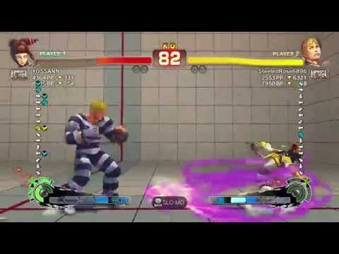YOSSANN (Juri) vs SteeledRose6896 (Cody) ranked USF4