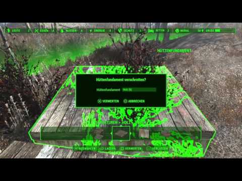 Let's build Fallout 4 017 - Oberland Station abbau, Fundamente & Außenwände