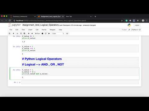 Python Ep 7 Arithmetic Logical Operators