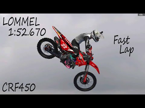 MX BIkes Lommel Fast Lap CRF450 1:52.670 (OLD)