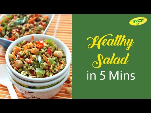 Moong Dal Kosambari | Healthy Salads | TeluguOne Food