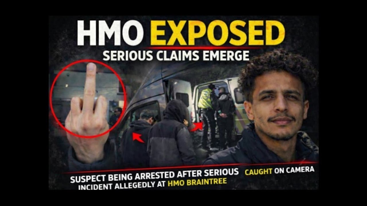 Serious HMO Incident in Braintree Arrest Caught on Camera 🚓🚨