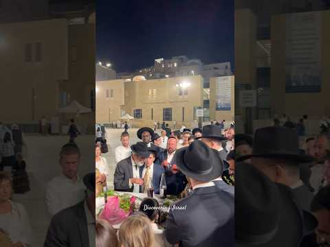 Havdalah - Jewish ceremony at the Western Wall plaza Israel 2024