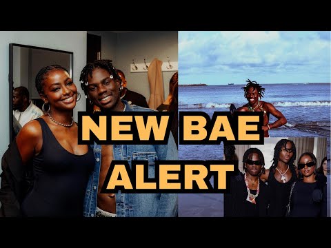 REMA AND JUSTINE SKYE, SPARKS DATING RUMOURS AS THEY ARE SEEN HANGING OUT TOGETHER IN ISRAEL.