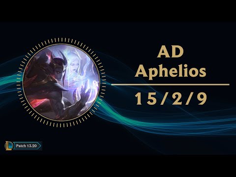 Aphelios AD vs Jinx Korean Challenger Replay Patch 13.20