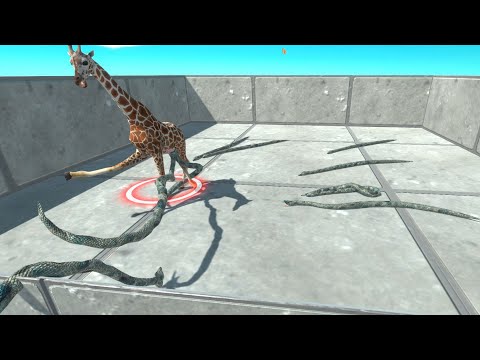 10 GREEN ANACONDA vs EVERY UNIT   Animal Revolt Battle Simulator