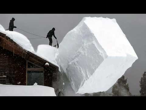 Satisfying Winter Moments Caught on Camera