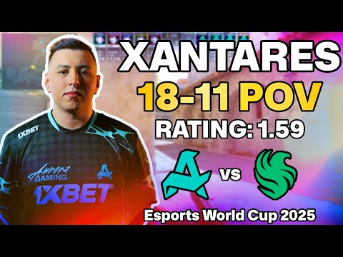 XANTARES 18-11 POV vs Falcons (Inferno) | SEMI FINAL Esports World Cup 2025
