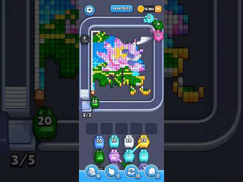 Pixel Flow Level 2622 Walkthrough